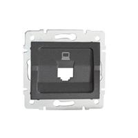 LOGI   Adaptér datové zásuvky 1xRJ45 - grafit  