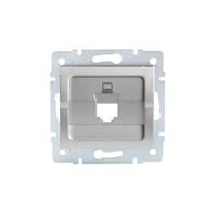 LOGI   Adaptér datové zásuvky 1xRJ45 - stříbrný