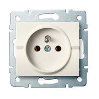 LOGI Zásuvka samostatná - krémová "